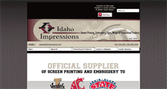 Desktop Screenshot of idahoimpressions.com